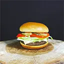 Carrito de hamburguesas a la plancha para eventos